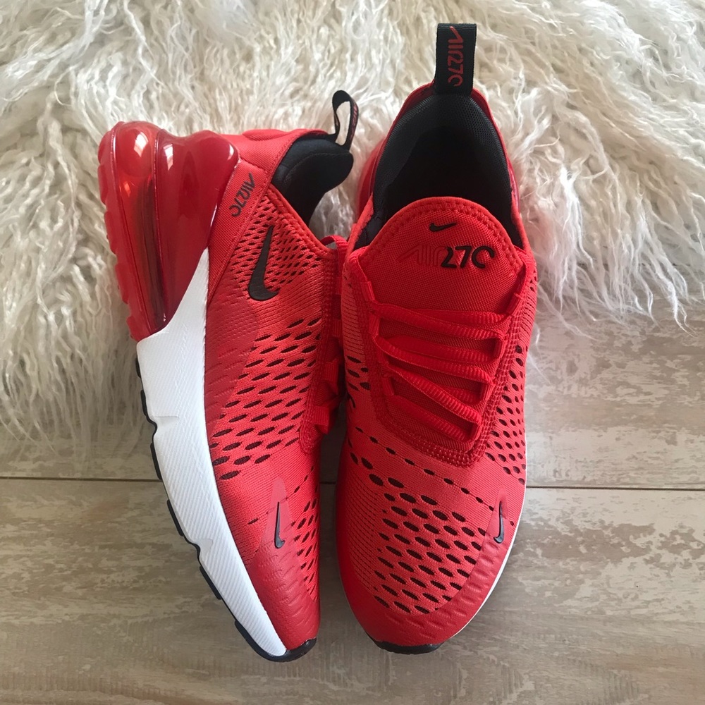 NWT Nike Air Max 270 Red - Picture 7 of 8